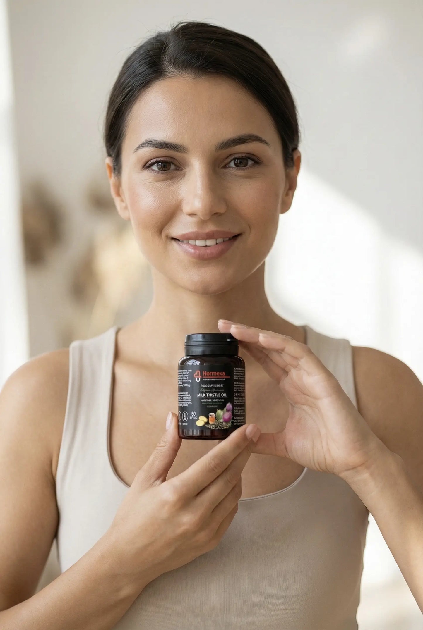 NATURAL DETOX - Gel capsules with milk thistle oil for detox and liver regeneration | Hormexa