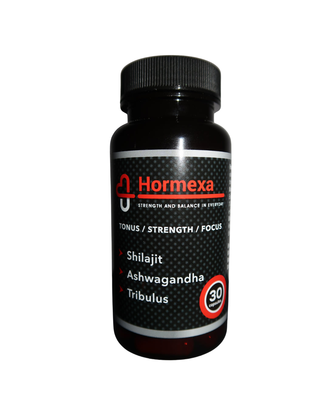 Natural formula with Shilajit, Ashwagandha and Tribulus | Hormexa